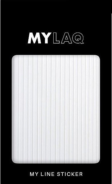 Naklejki na paznokcie Letnie rośliny - MylaQ My White Line Sticker — Zdjęcie N1