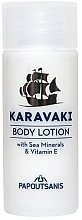 Kup Balsam do ciała z minerałami morskimi i prowitaminą B5 - Papoutsanis Karavaki Body Lotion With Sea Mineral & Pro-Vitamin B5