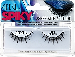 Sztuczne rzęsy - Ardell Spiky Lashes 386 Black — Zdjęcie N1