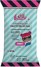 Kup Oczyszczające chusteczki do rąk dla dzieci - Lorenay LOL Surprise Fruit Wet Wipes