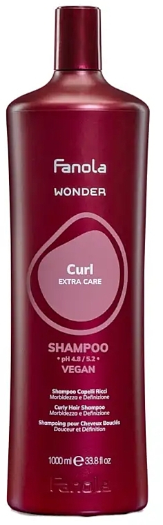 Szampon do włosów - Fanola Wonder Curl Extra Care Shampoo — Zdjęcie N2