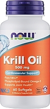 Olej z kryla antarktycznego, 500 mg - Now Foods Neptune Krill Oil Softgels — Zdjęcie N1