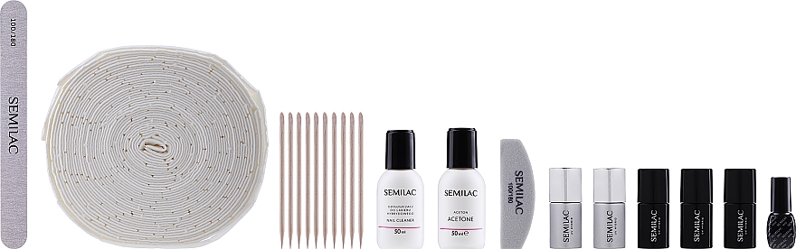 Zestaw do manicure żelowego - Semilac Love Me Customized Manicure Kit — Zdjęcie N2