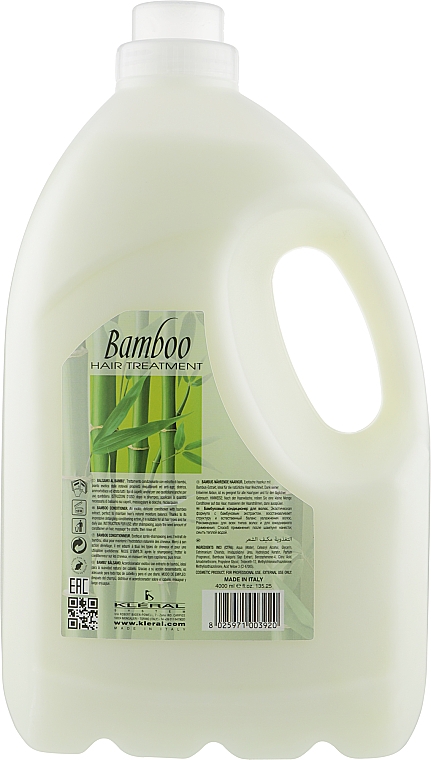 Odżywka z ekstraktem z bambusa - Kleral System Conditioner Bamboo  — Zdjęcie N3