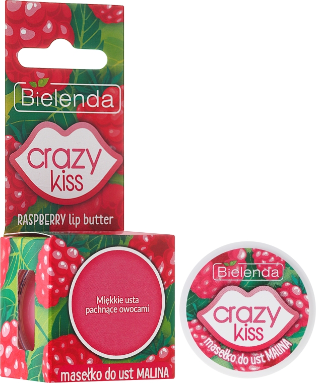 Masełko do ust Malina - Bielenda Crazy Kiss