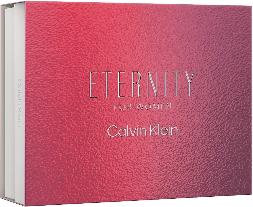 Calvin Klein Eternity For Women - Zestaw (edp/50 ml + b/lot/100 ml + sh/gel/100 ml) — Zdjęcie N3