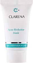 Maska-papka redukująca zmiany trądzikowe - Clarena Max Dermasebum Line Acne Reductor Mask — Zdjęcie N1