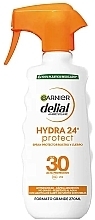 Kup Spray do opalania - Garnier Delial Ambre Solaire Hydra 24h Protect Spray SPF30+