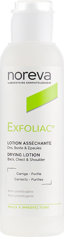 Balsam do skóry problematycznej - Noreva Laboratoires Exfoliac Drying Lotion — Zdjęcie N1