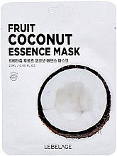 Kup Maseczka do twarzy z ekstraktem kokosowym - Lebelage Fruit Coconut Essence Mask 