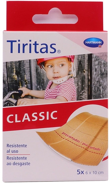 Plaster medyczny, 6 x 10 cm - Hartmann Tiritas Classic — Zdjęcie N1