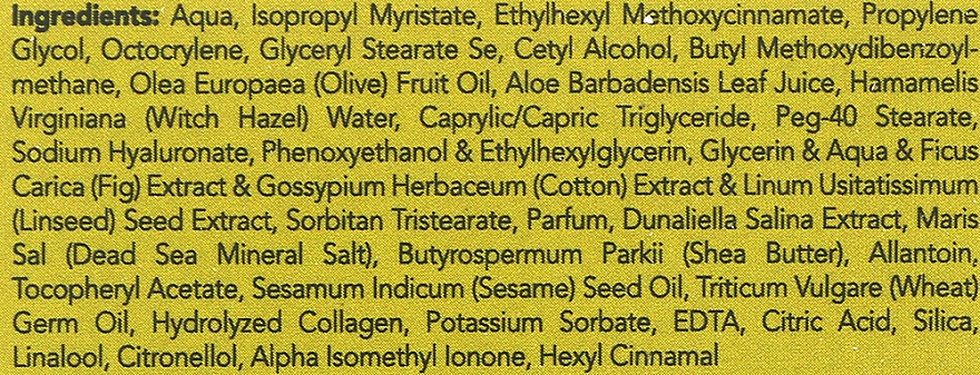 Nawilżający krem ​​przeciwstarzeniowy na dzień z kolagenem i oliwą z oliwek - Sea of Spa Bio Spa Day Cream — Zdjęcie N3