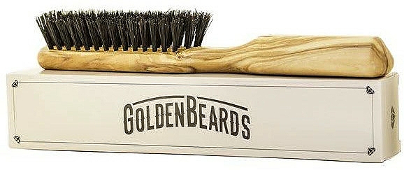 Szczotka do brody, 20 cm - Golden Beards Beard Brush — Zdjęcie N3