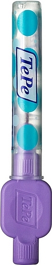 Zestaw szczotek międzyzębowych Original, 1,1 mm, fioletowy - TePe Interdental Brush Original Size 6 — Zdjęcie N3