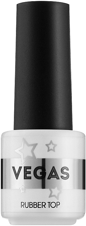 Kauczukowy top do paznokci - Vegas Nail Lacquer Rubber Top — Zdjęcie N1