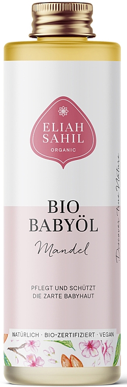 Organiczny olejek migdałowy dla dzieci - Eliah Sahil Organic Almond Baby Oil — Zdjęcie N1