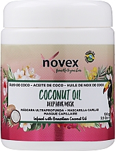 PREZENT! Odżywcza maska do włosów - Novex Coconut Oil Deep Hair Mask — Zdjęcie N1