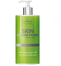 Kup Krem-maska do ciała i nóg o zapachu gruszki - Farmona Professional Skin Cream Mask Pear Extract
