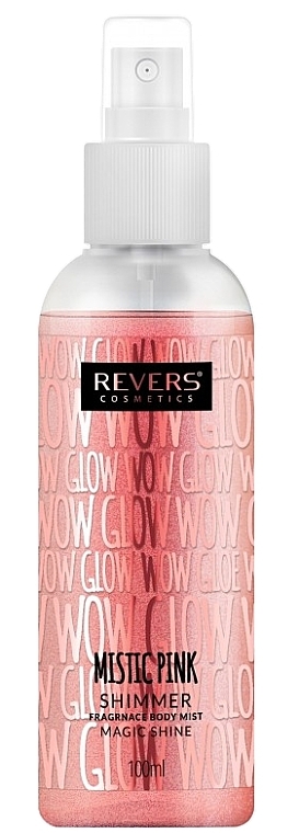 Mgiełka do ciała - Revers Mistic Pink Shimmer Fragrance Body Mist  — Zdjęcie N1