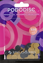 Kup Zestaw wymiennych pilników do dysku do pedicure, 320 grit, PDF-10-320 - Staleks Pro Expert Refill Pads For Pedicure Disc