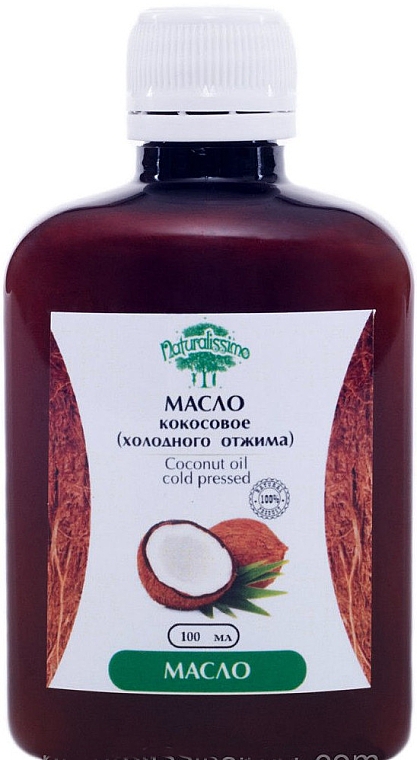 Olej kokosowy tłoczony na zimno - Naturalissimo Coconut — Zdjęcie N2