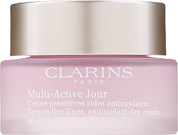 Kup Przeciwzmarszczkowy krem na dzień do skóry suchej - Clarins Multi Active Antioxidant Day Cream For Dry Skin