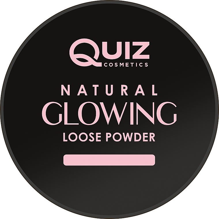 Puder do twarzy - Quiz Cosmetics Natural Glowing Loose Powder — Zdjęcie N1