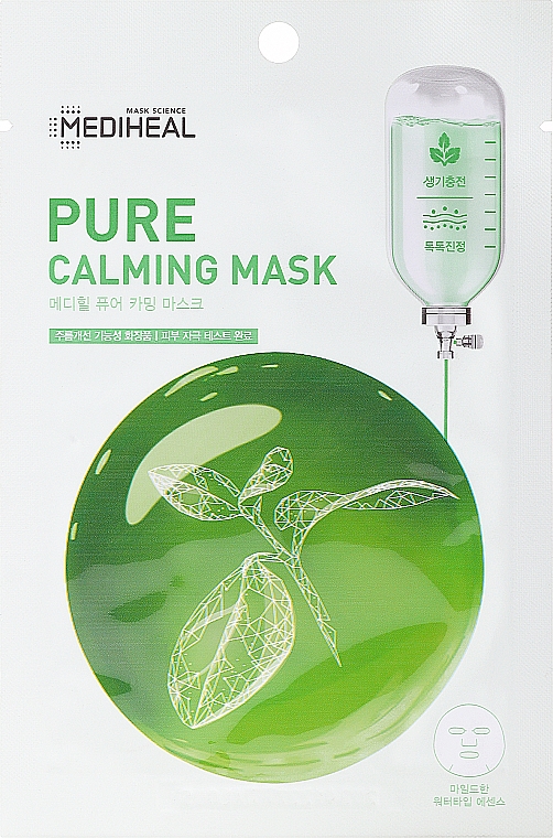 Maska w płachcie do twarzy - Mediheal Pure Calming Mask — Zdjęcie N1
