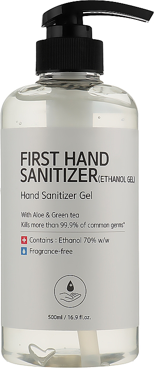 Żel antyseptyczny do rąk - First Hand Sanitizer Gel — Zdjęcie N1