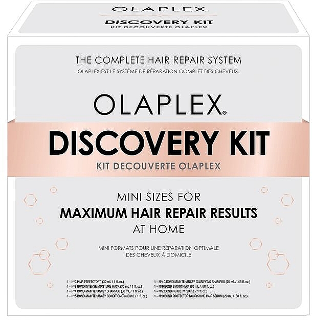 Zestaw, 8 produktów - Olaplex Discovery Kit  — Zdjęcie N1