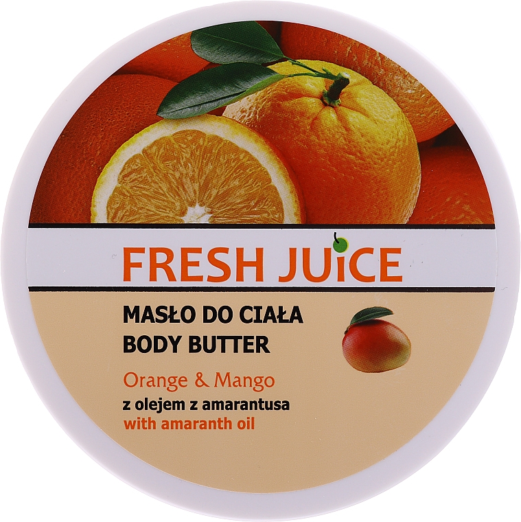 Krem-masło do ciała Pomarańcza i mango - Fresh Juice Orange & Mango — Zdjęcie N4