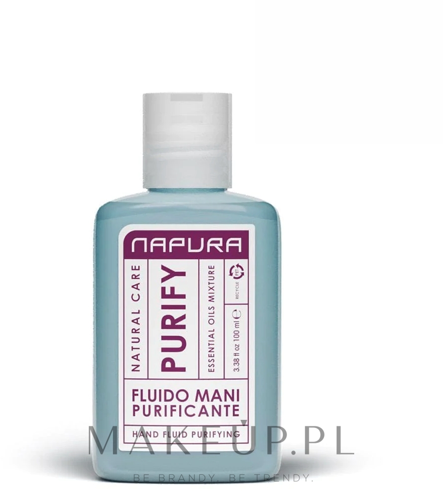 Płyn do mycia rąk - Napura Purify Hand Fluid Purifying — Zdjęcie 100 ml