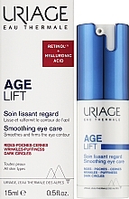 Wygładzający krem ​​pod oczy - Uriage Age Lift Smoothing Eye Care — Zdjęcie N2