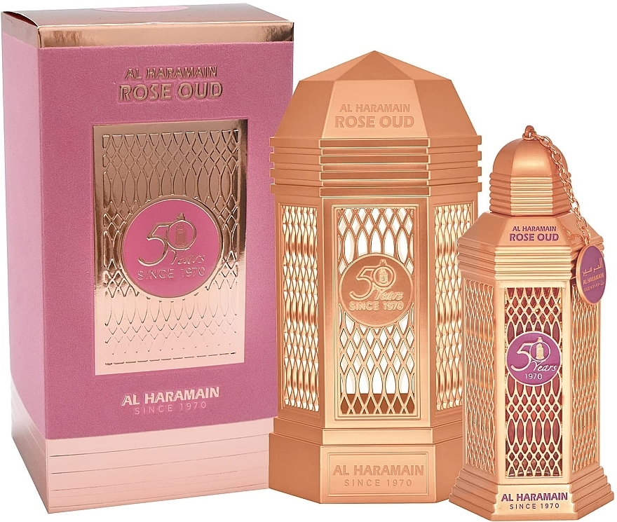 PRZECENA! Al Haramain Perfumes Rose Oud - Woda perfumowana * — Zdjęcie N1