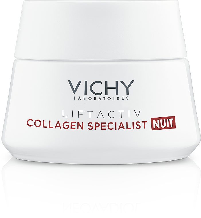 PREZENT! Kolagenowy krem do twarzy na noc - Vichy Liftactiv Collagen Specialist Night Cream — Zdjęcie N1