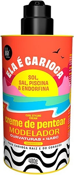 Krem do stylizacji loków - Lola Cosmetics Ela E Carioca Combing Cream 4ABC — Zdjęcie N1