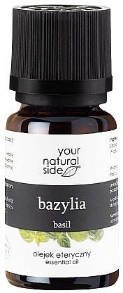 Olejek eteryczny Bazylia - Your Natural Side Basil Essential Oil — Zdjęcie N1