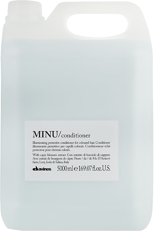 Rozświetlająca i ochronna odżywka do włosów farbowanych - Davines Minu Conditioner — Zdjęcie N7