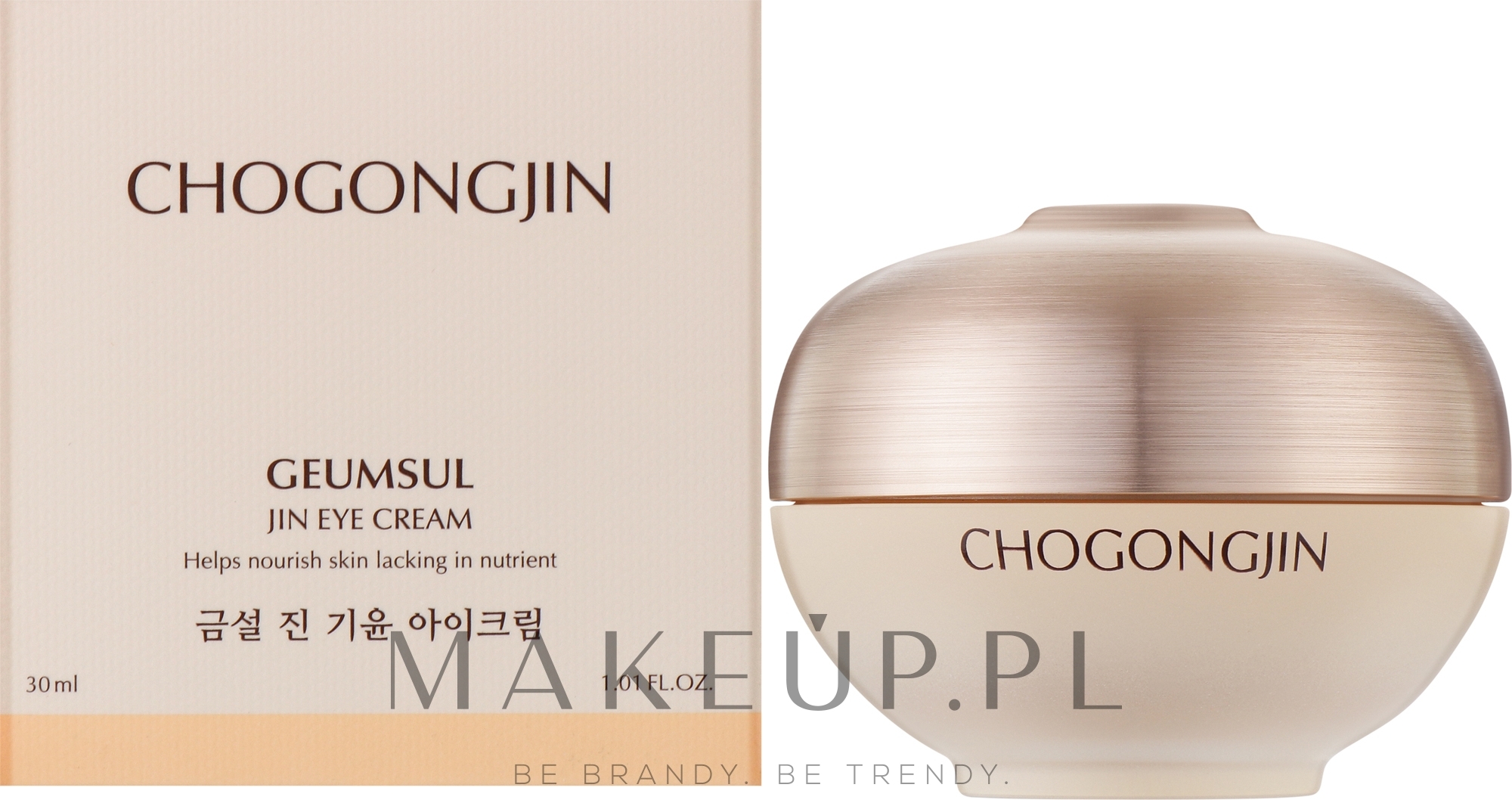 Odżywczy krem pod oczy - Missha Chogongjin Geumsul Jin Eye Cream — Zdjęcie 30 ml