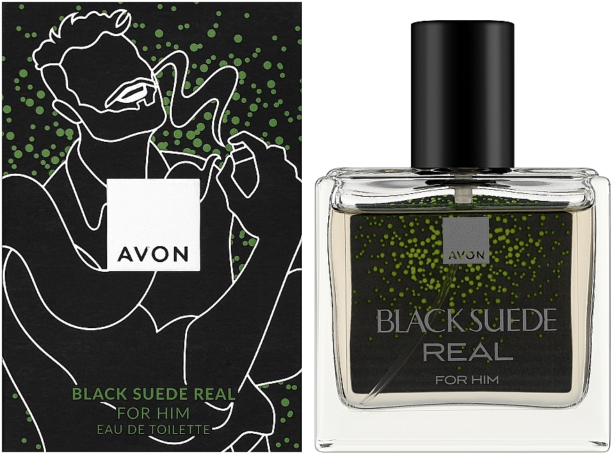 Avon Black Suede Real Limited Edition - Woda toaletowa  — Zdjęcie N2