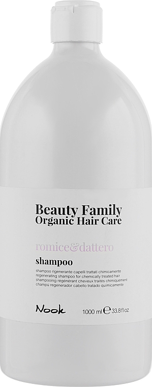 Szampon do włosów farbowanych i zniszczonych - Nook Beauty Family Organic Hair Care — Zdjęcie N1