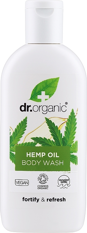 Żel pod prysznic Olej z nasion konopi - Dr Organic Bioactive Skincare Hemp Oil Body Wash — Zdjęcie N1