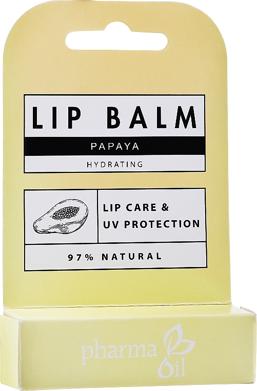 Balsam do ust Papaja - Pharma Oil Papaya Lip Balm — Zdjęcie N2