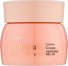 Nawilżający krem do twarzy z kolagenem - Etude House Moistfull Intense Collagen Face Cream — Zdjęcie N1