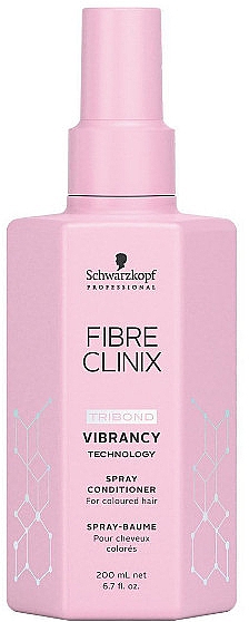Odżywka w sprayu chroniąca kolor włosów - Schwarzkopf Professional Fibre Clinix Vibrancy Spray-Conditioner — Zdjęcie N1