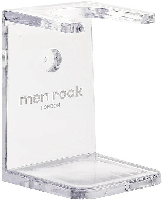 Stojak na pędzel do golenia - Men Rock Clear Drip Stand — Zdjęcie N1