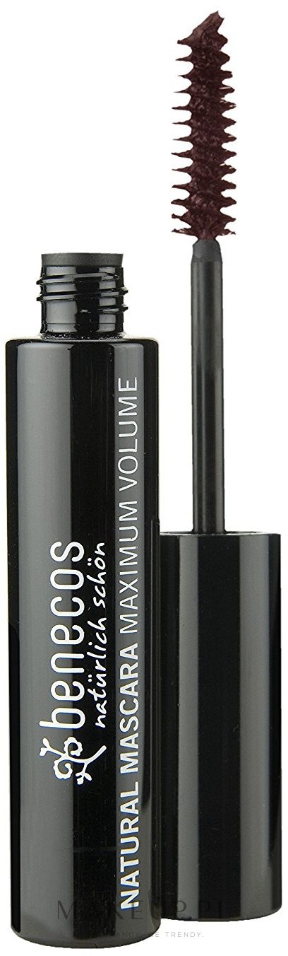 Tusz do rzęs - Benecos Maximum Volume Mascara — Zdjęcie Smooth Brown