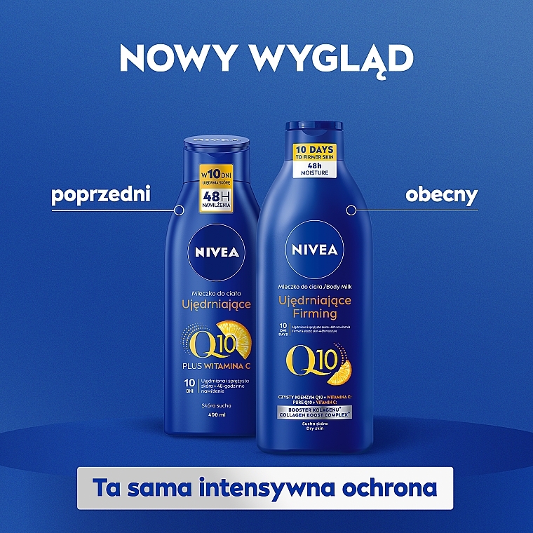 Ujędrniające mleczko do ciała - NIVEA Q10 + Vitamin C Body Lotion — Zdjęcie N4