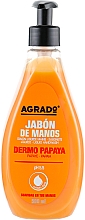 Mydło do rąk w płynie z papają - Agrado Hand Soap — Zdjęcie N1