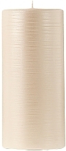 Kup Świeca cylindryczna, średnica 7 cm, wysokość 15 cm - Bougies La Francaise Cylindre Candle Blanc